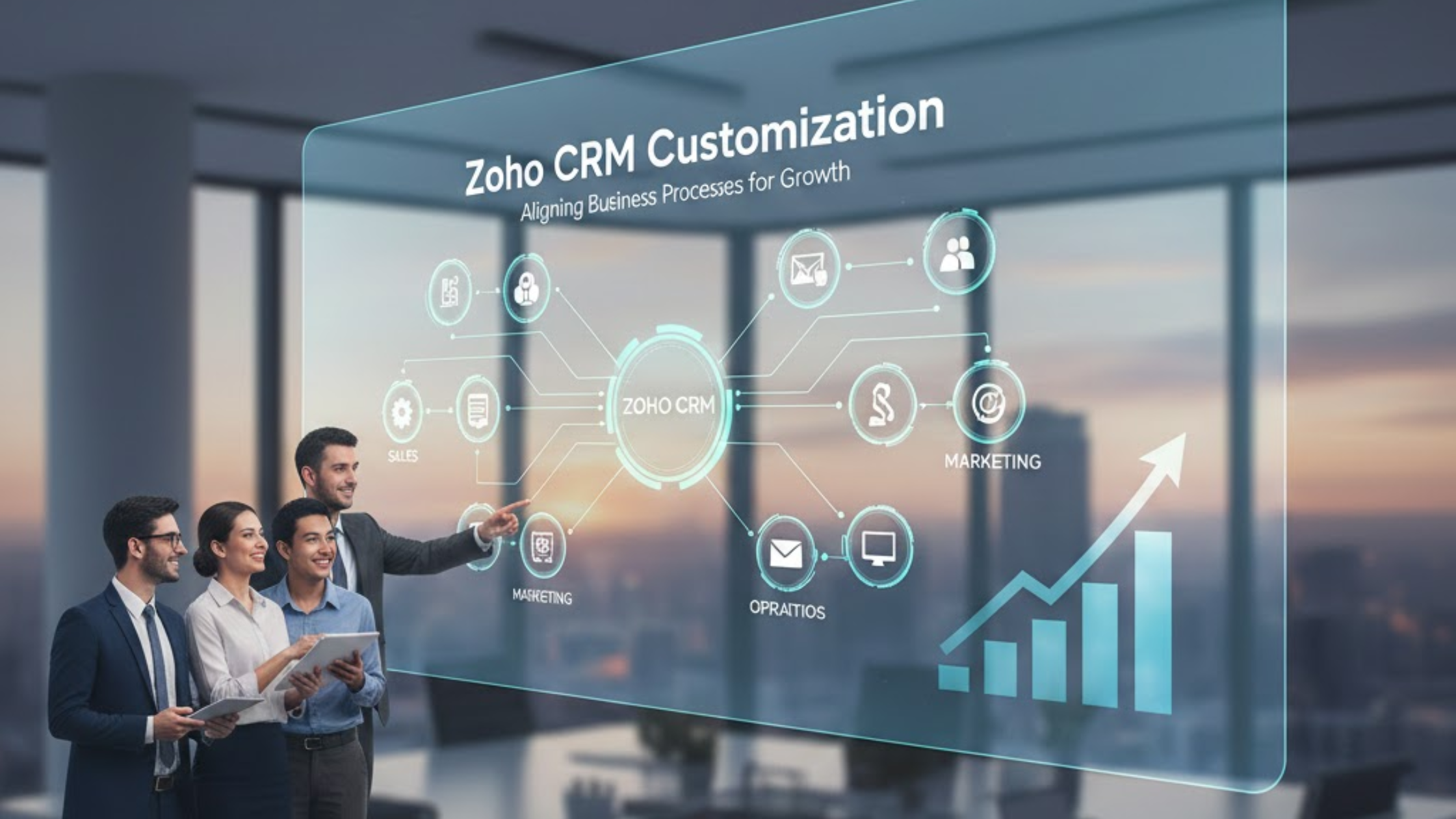 Zoho CRM customization becomes an essential solution for businesses looking to align CRM
